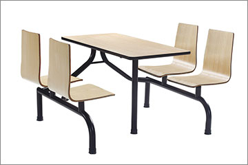 学校家具-餐厅家具系列-餐桌椅-003