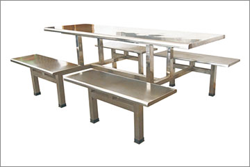 学校家具-餐厅家具系列-餐桌椅-004