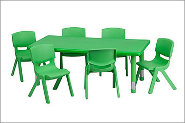 学校家具-幼儿园系列-课桌椅-003