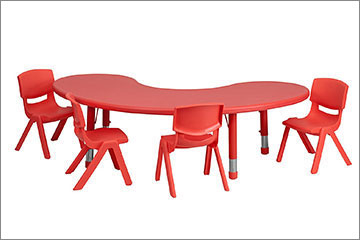 学校家具-幼儿园系列-课桌椅-005
